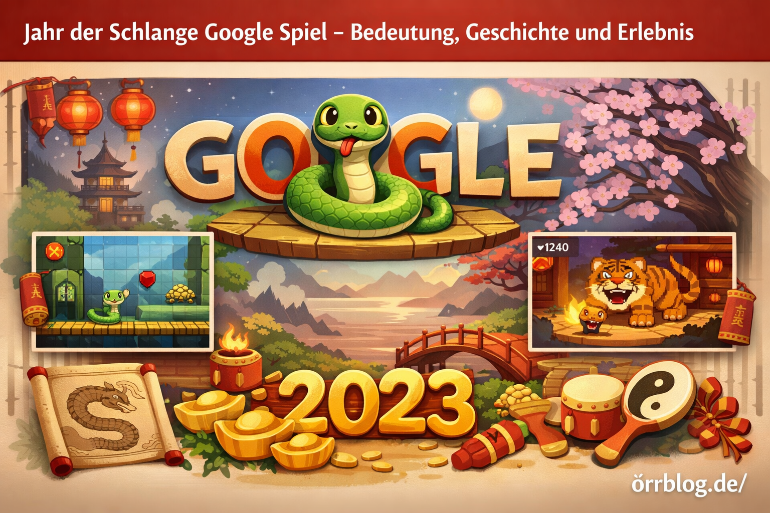 jahr der schlange google spiel